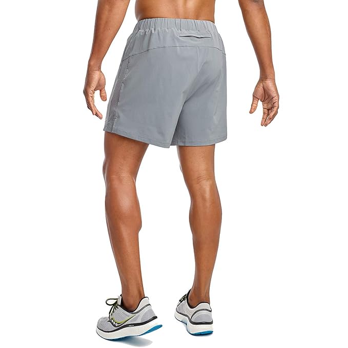 Saucony Men Outpace 5 Inches Short - Castlerock